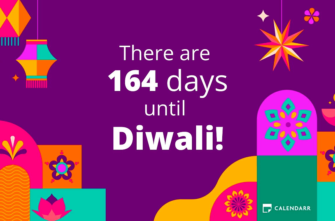 How many days until Diwali Calendarr