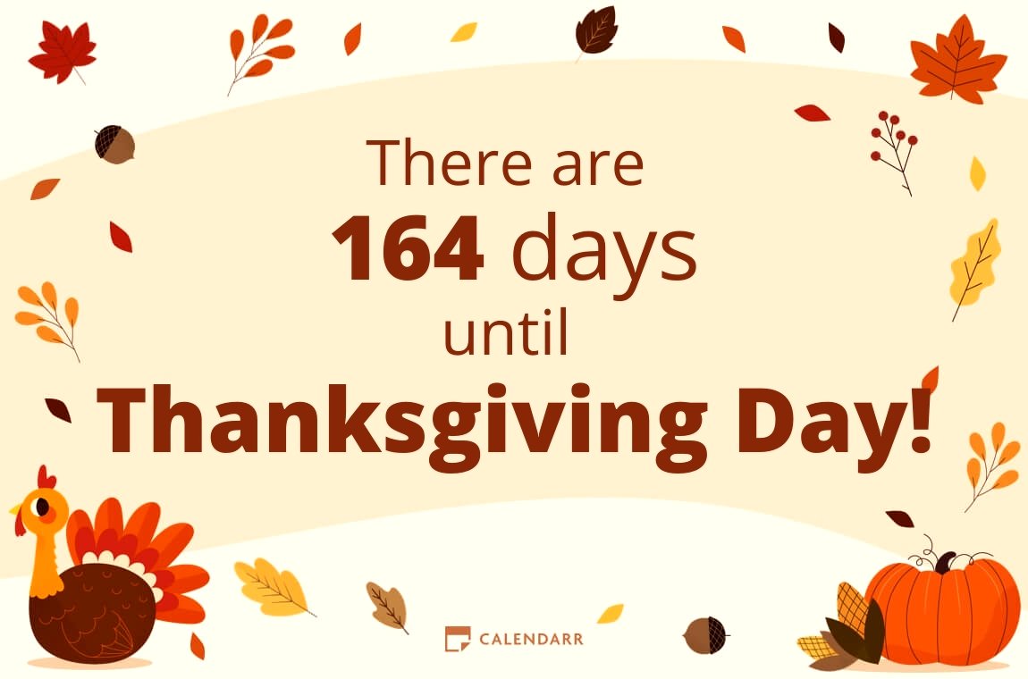 How many days until Thanksgiving Day Calendarr