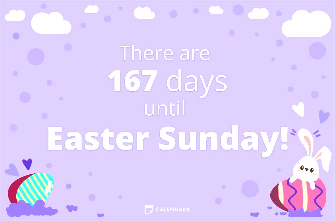 How many days until Easter Sunday Calendarr