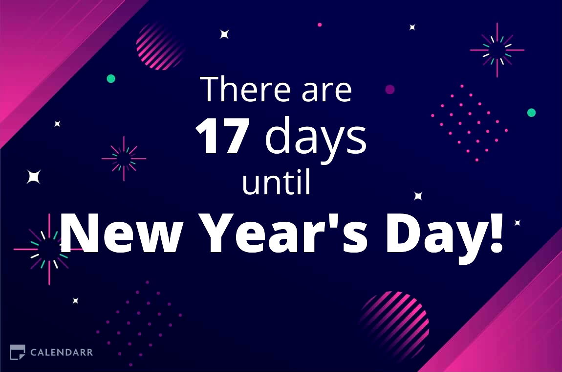 How many days until New Year's Day - Calendarr
