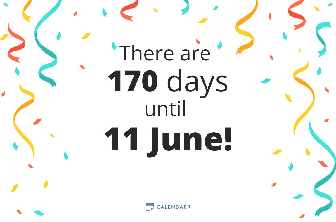 How many days until 11 June - Calendarr