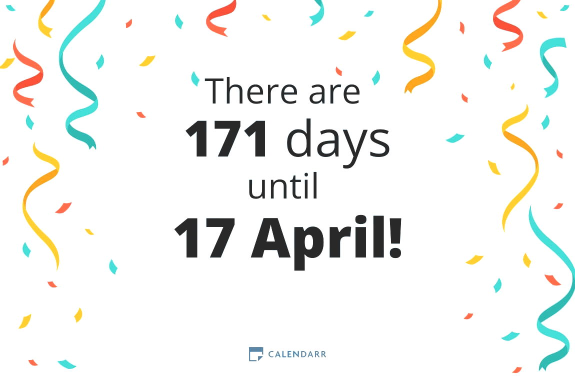How many days until 17 April - Calendarr