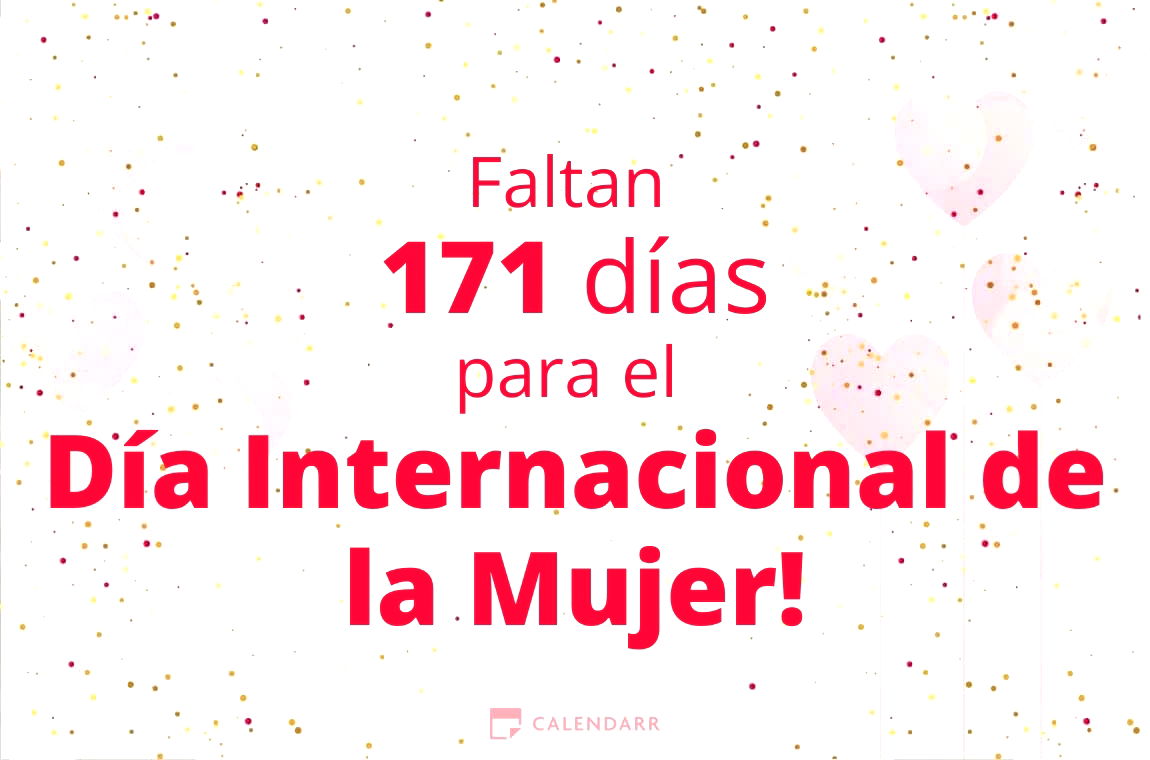 Descubre cuántos días faltan para el Día Internacional de la Mujer - Calendarr