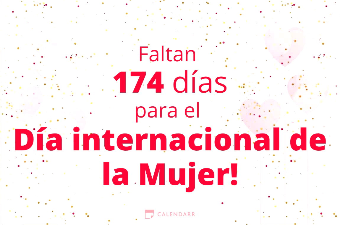 Descubre cuántos días faltan para el Día internacional de la Mujer - Calendarr