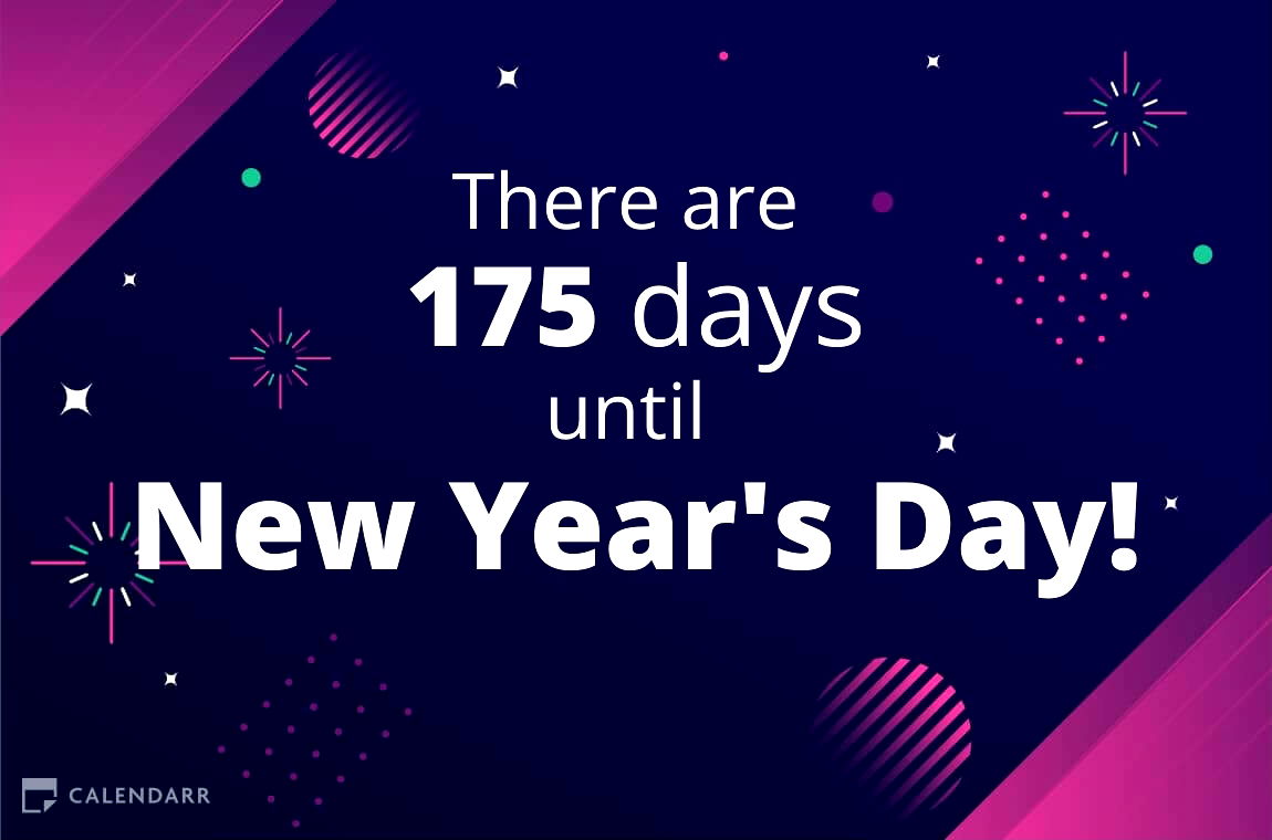 How many days until New Year's Day - Calendarr