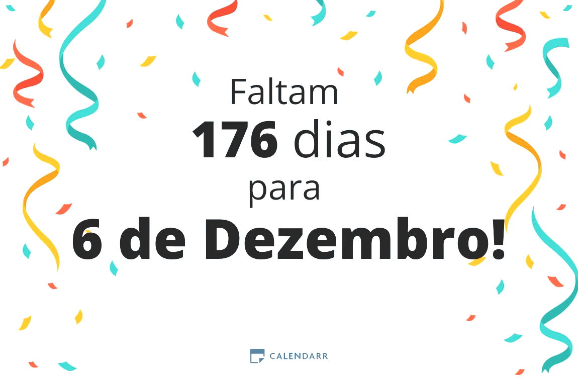 Descubra quantos dias faltam para 6 de Dezembro - Calendarr