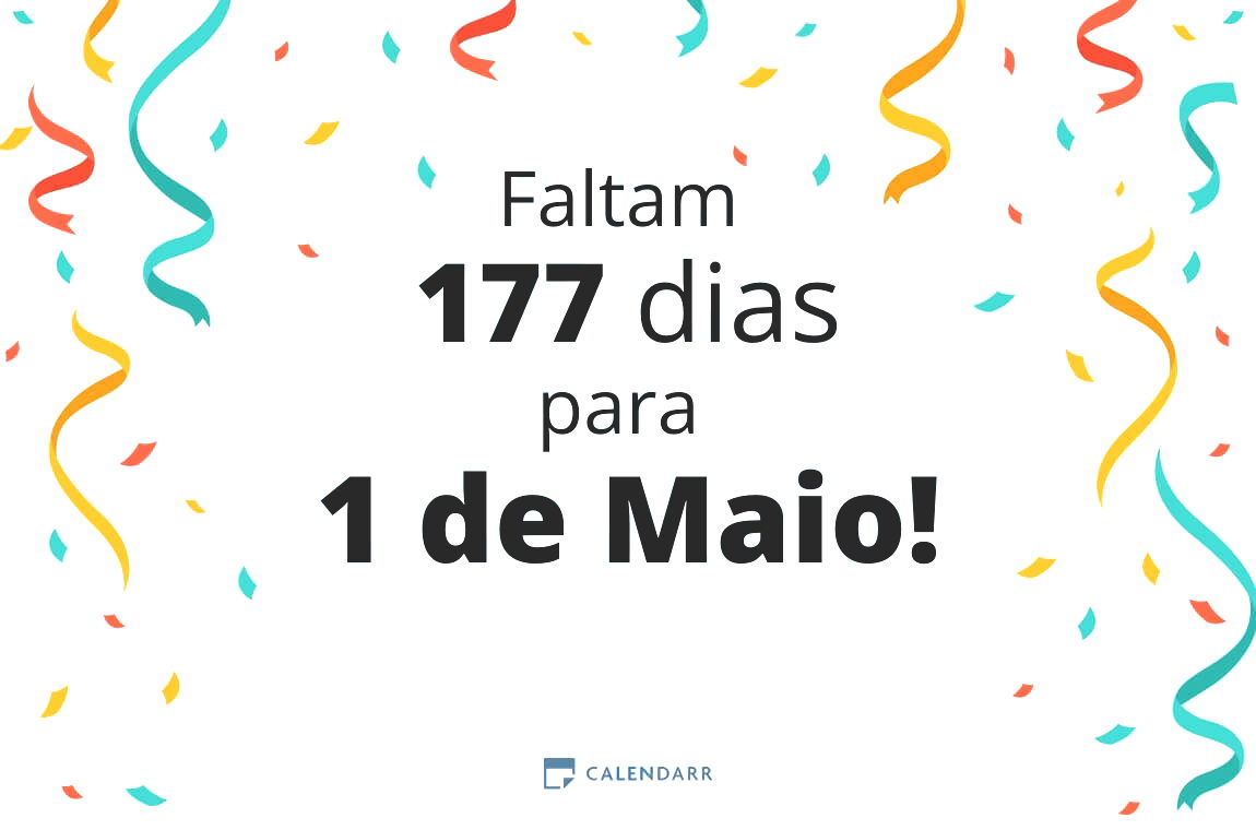 Descubra quantos dias faltam para 1 de Maio - Calendarr