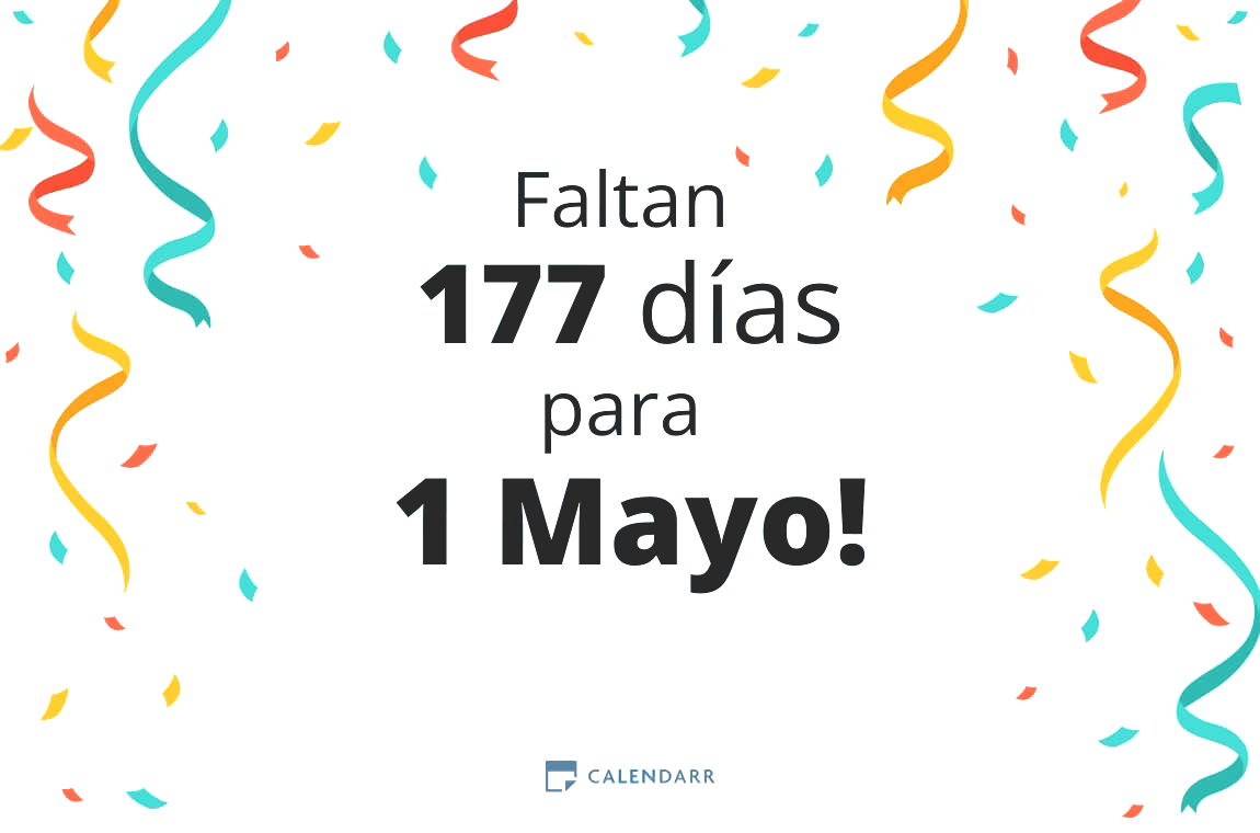 Descubre cuántos días faltan para 1 Mayo - Calendarr