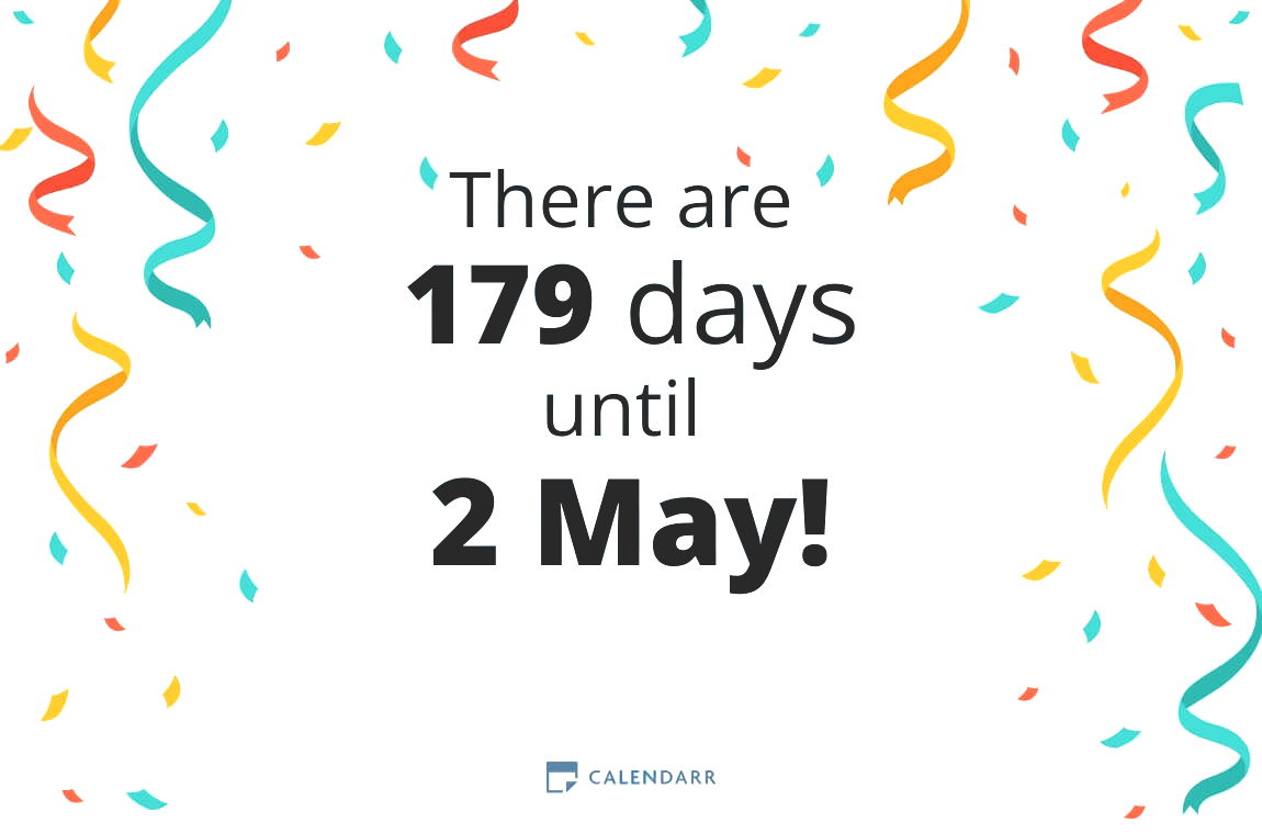 How many days until 2 May - Calendarr