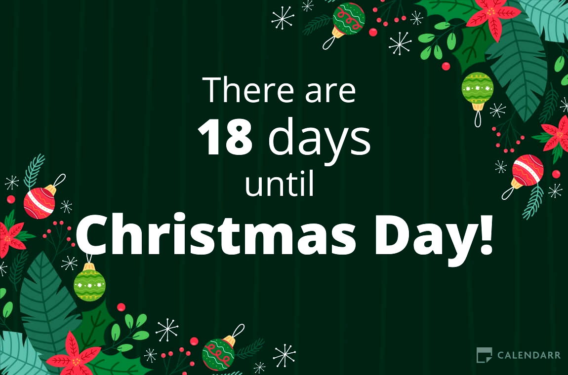 How many days until Christmas Day - Calendarr
