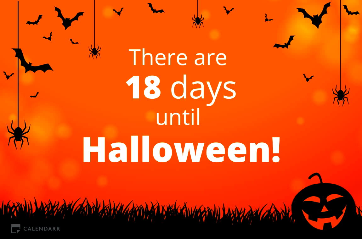 How many days until Halloween Calendarr