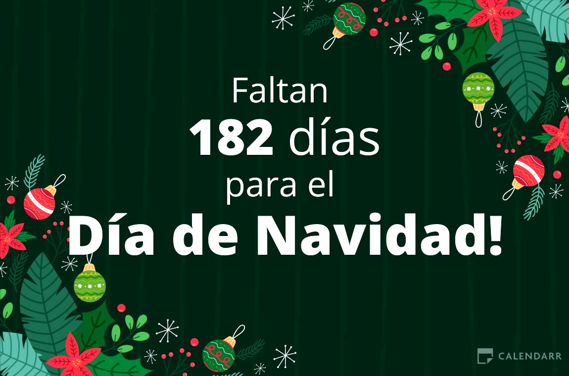 Descubre cuántos días faltan para  el Día de Navidad - Calendarr