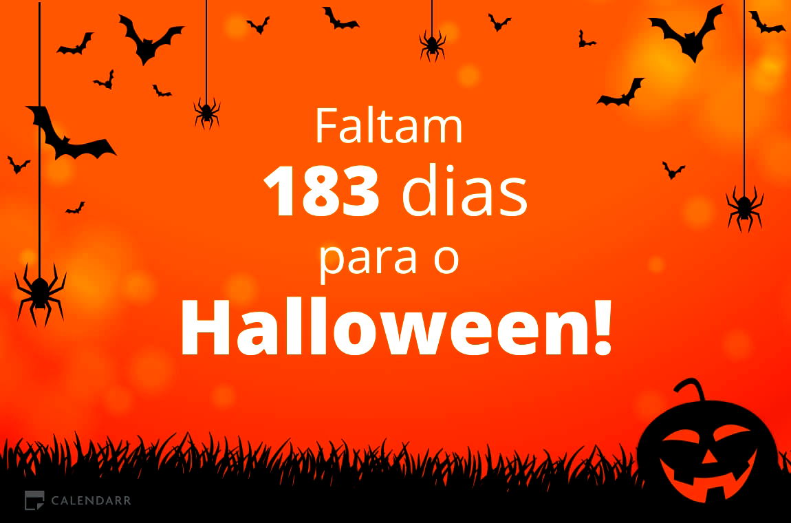 Descubra quantos dias faltam para o Halloween - Calendarr