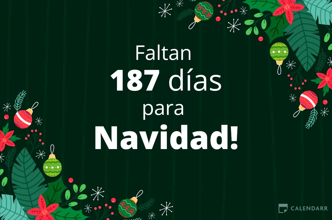 Descubre cuántos días faltan para Navidad - Calendarr