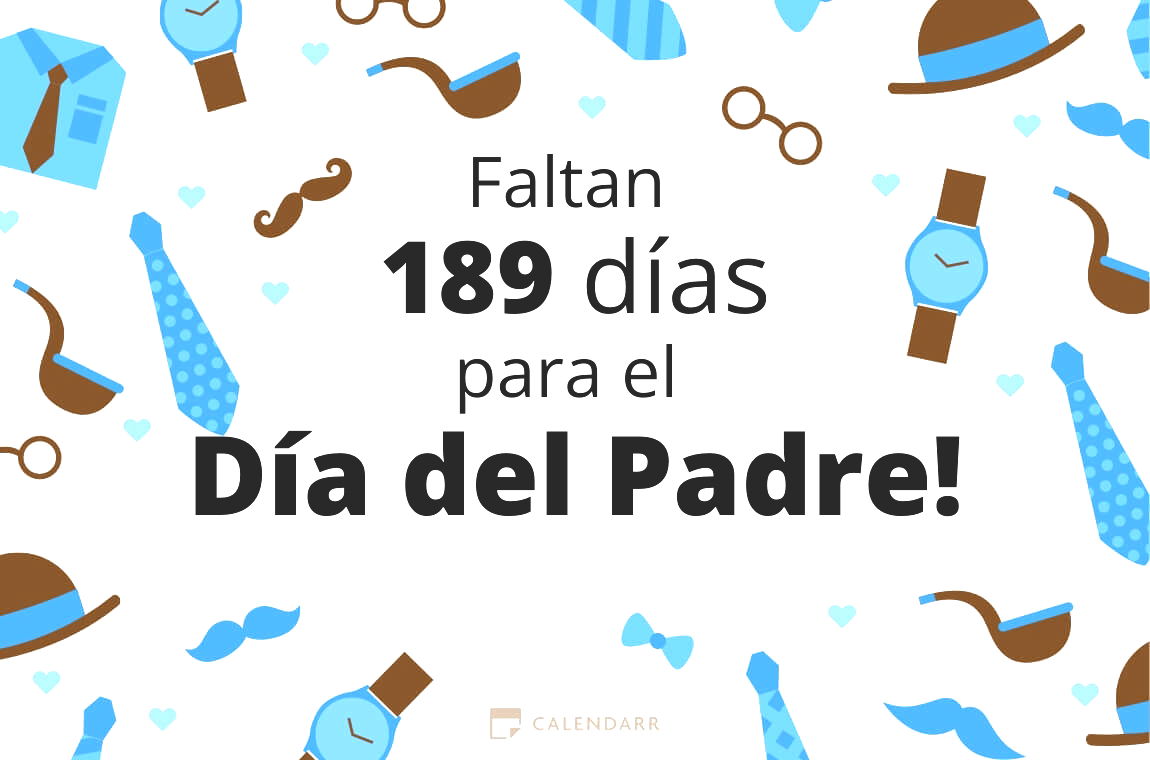 Descubre cuántos días faltan para el Día del Padre - Calendarr