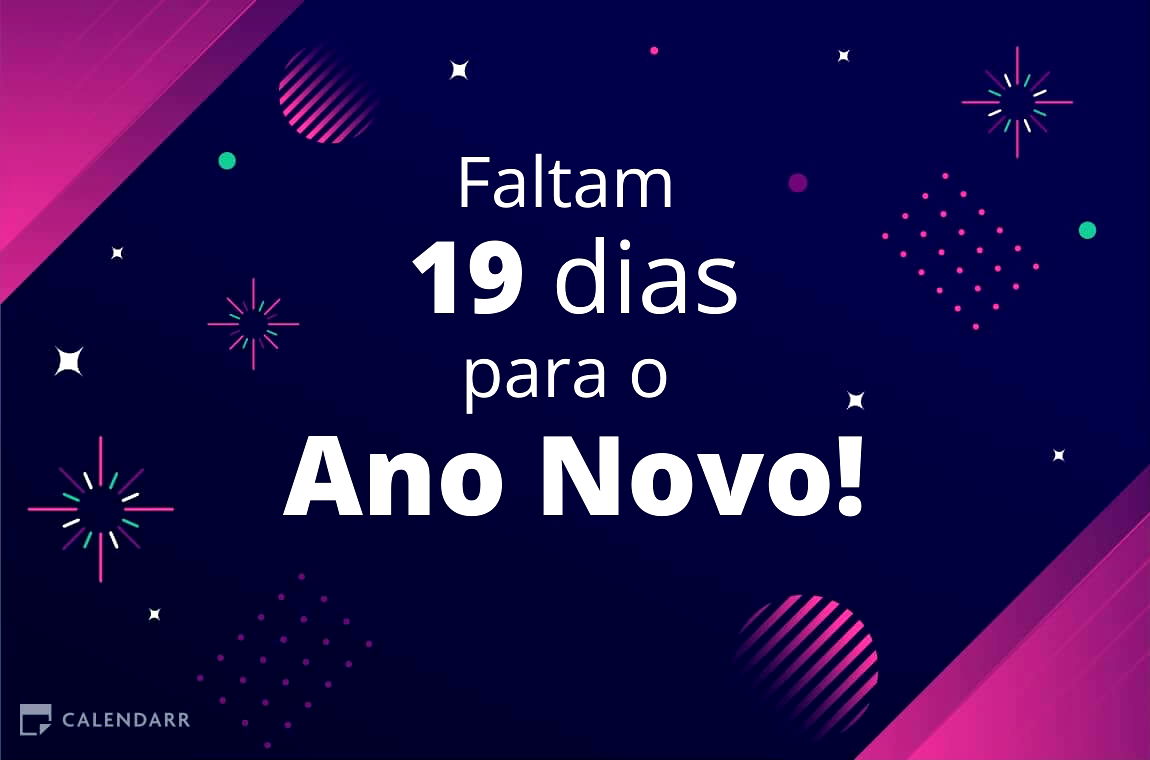 Descubra quantos dias faltam para  o Ano Novo - Calendarr