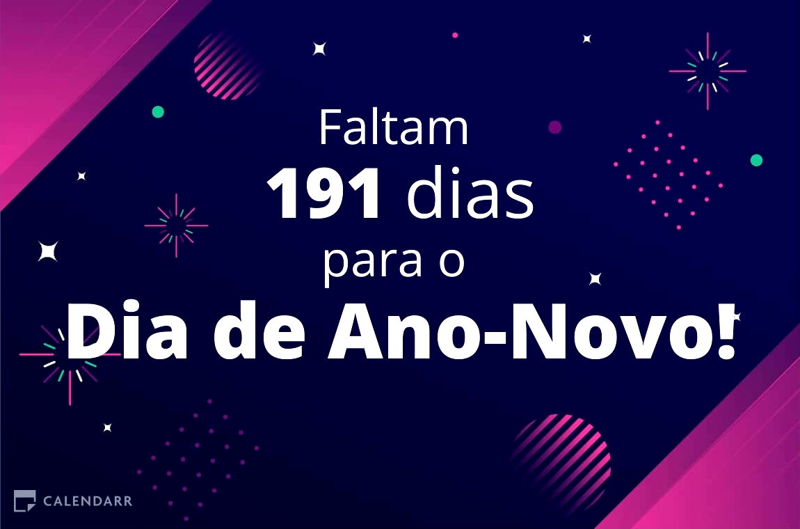 Descobre quantos dias faltam para o Dia de Ano-Novo - Calendarr