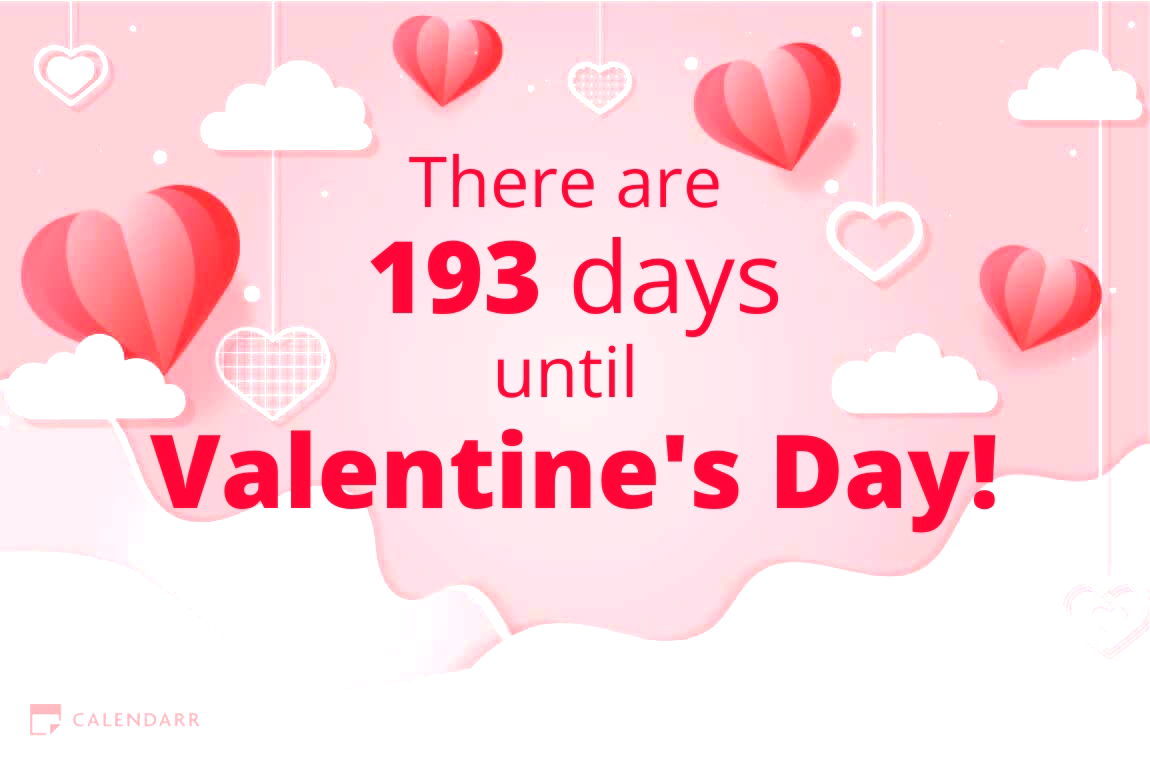 How many days until Valentine's Day - Calendarr