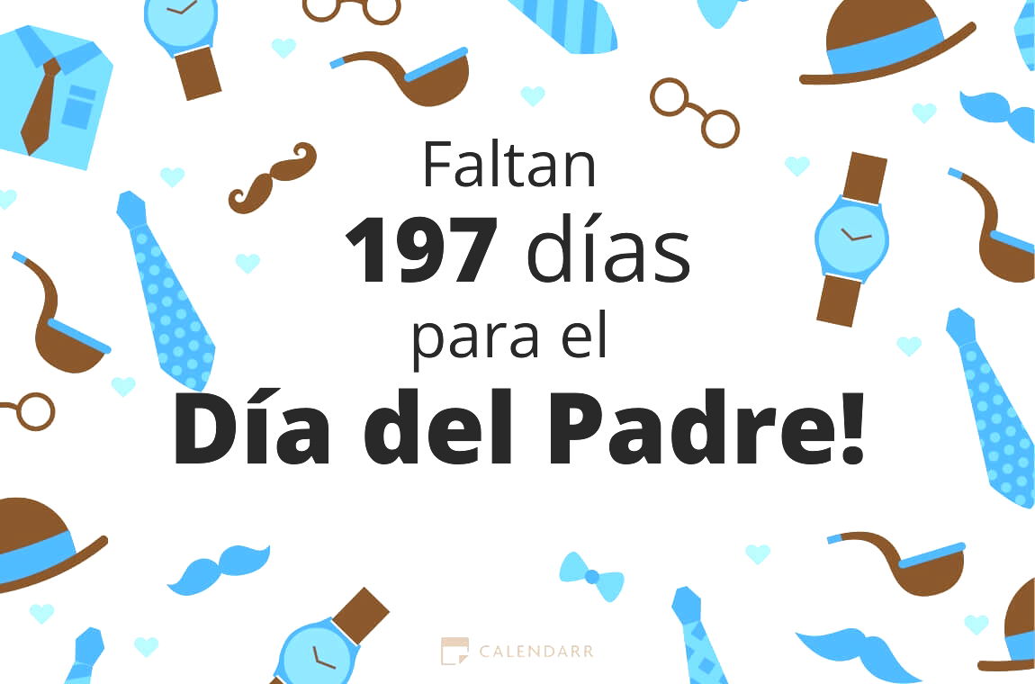 Descubre cuántos días faltan para el Día del Padre - Calendarr