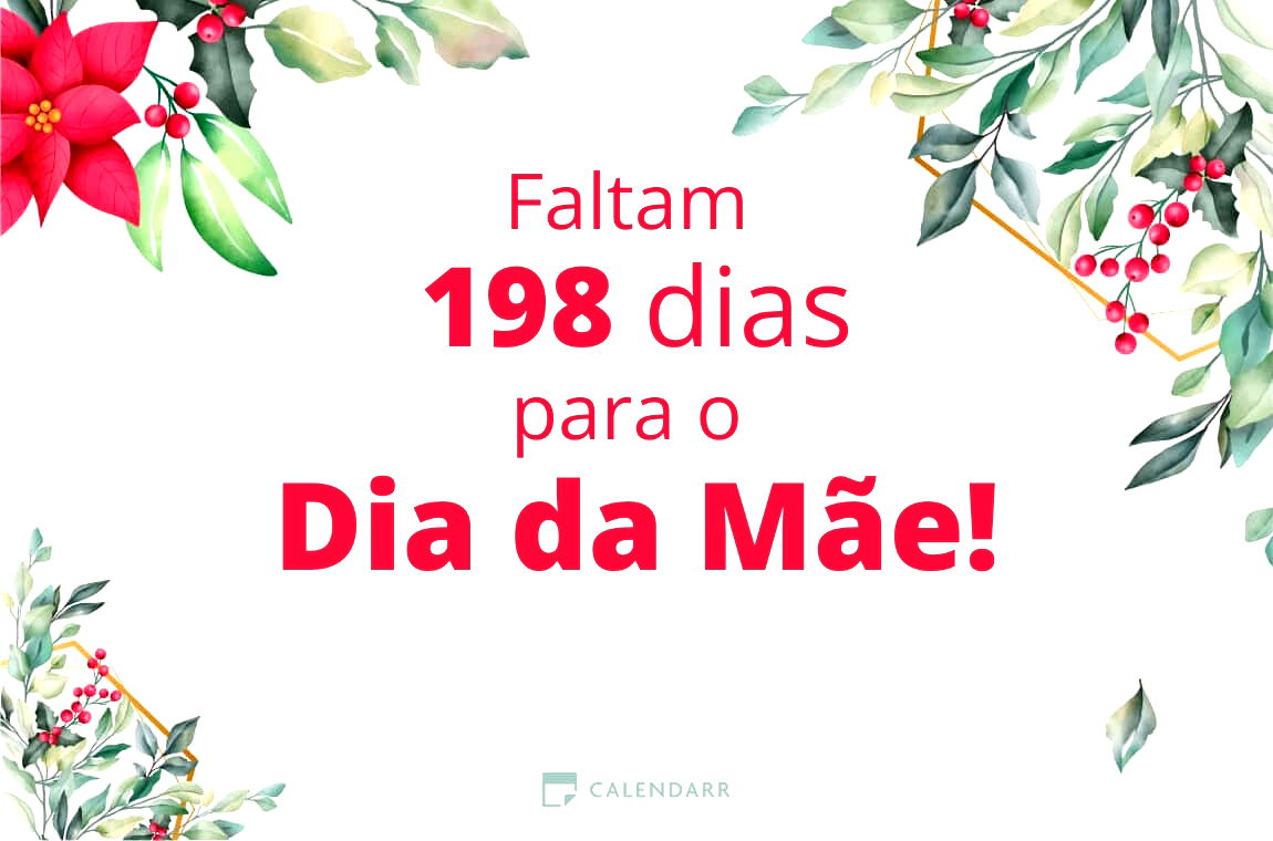 Descobre quantos dias faltam para  o Dia da Mãe - Calendarr