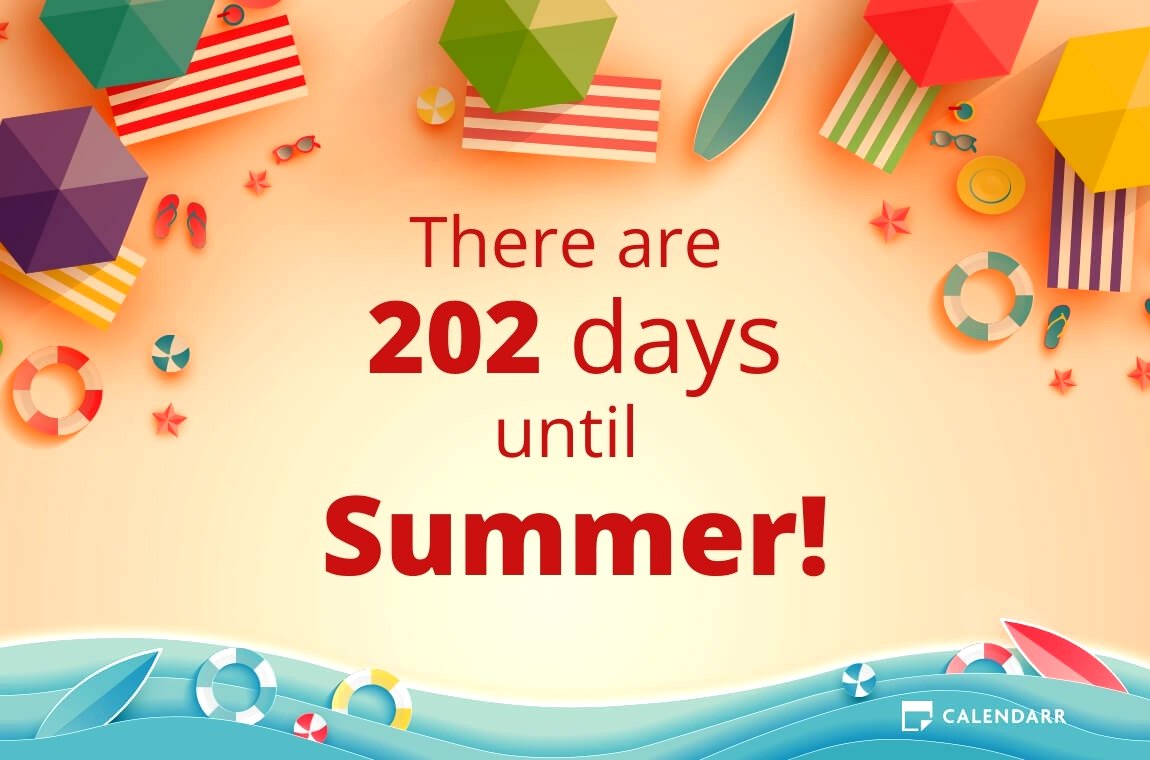 How many days until   Summer - Calendarr