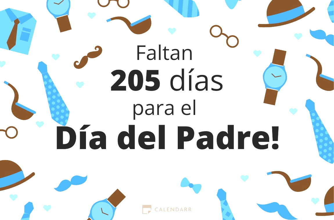 Descubre cuántos días faltan para  el Día del Padre - Calendarr