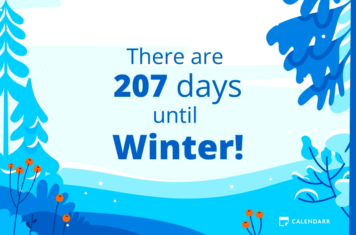 How many days until Winter - Calendarr