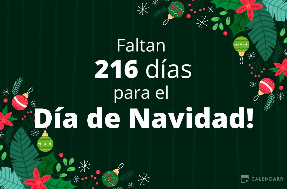 Descubre cuántos días faltan para el Día de Navidad - Calendarr
