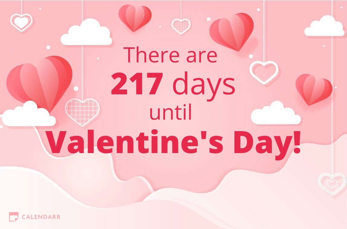 How Many Days Until Valentine s Day Calendarr