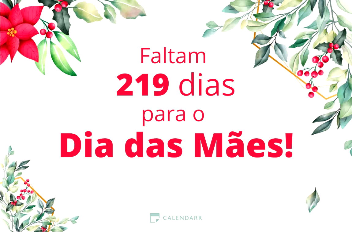 Descubra quantos dias faltam para o Dia das Mães - Calendarr