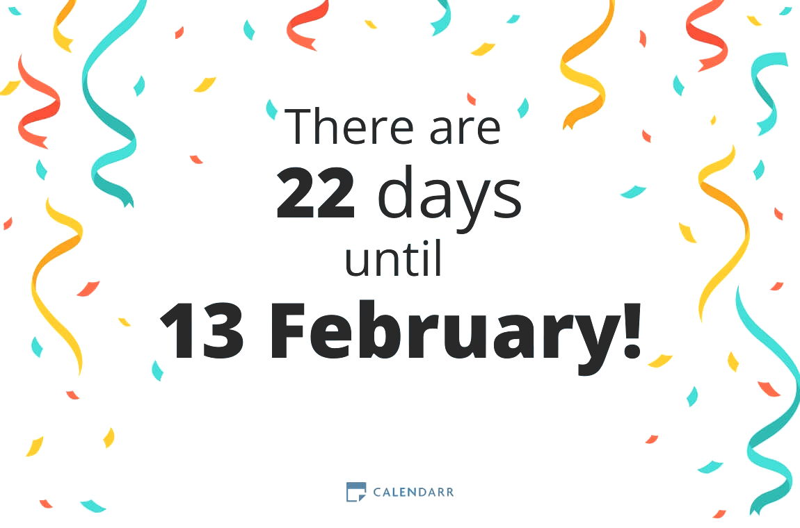 How many days until 13 February - Calendarr