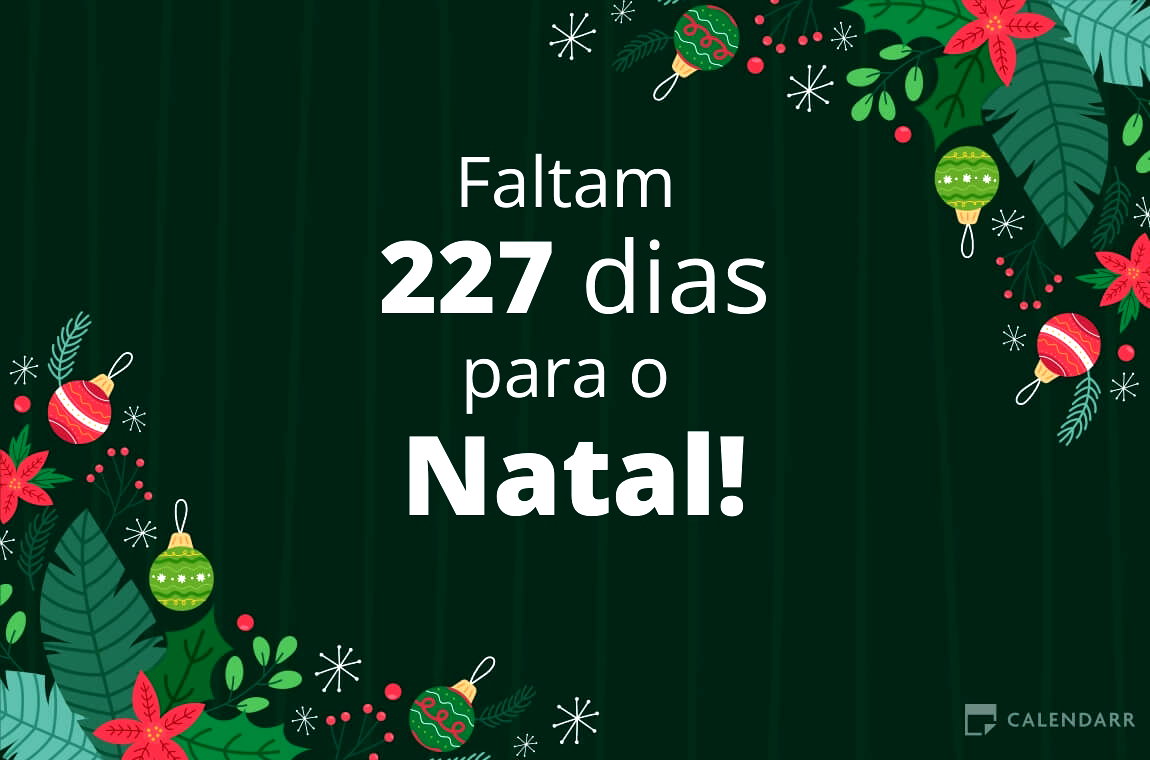 Descubra quantos dias faltam para  o Natal - Calendarr