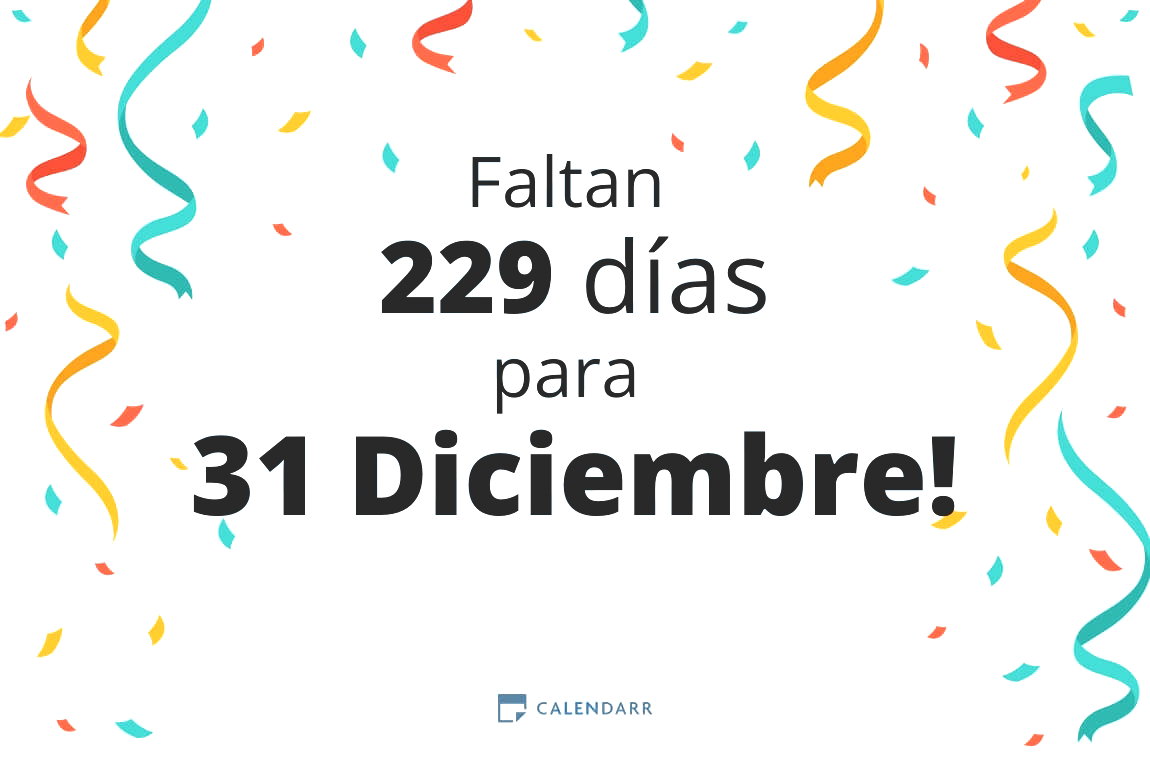 Descubre cuántos días faltan para 31 Diciembre - Calendarr