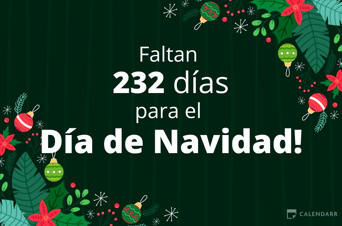 Descubre cuántos días faltan para  el Día de Navidad - Calendarr