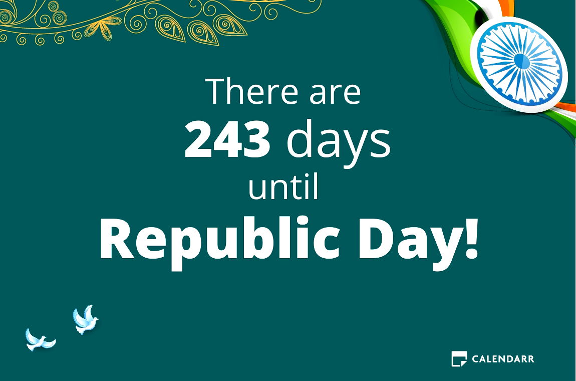 How many days until   Republic Day - Calendarr