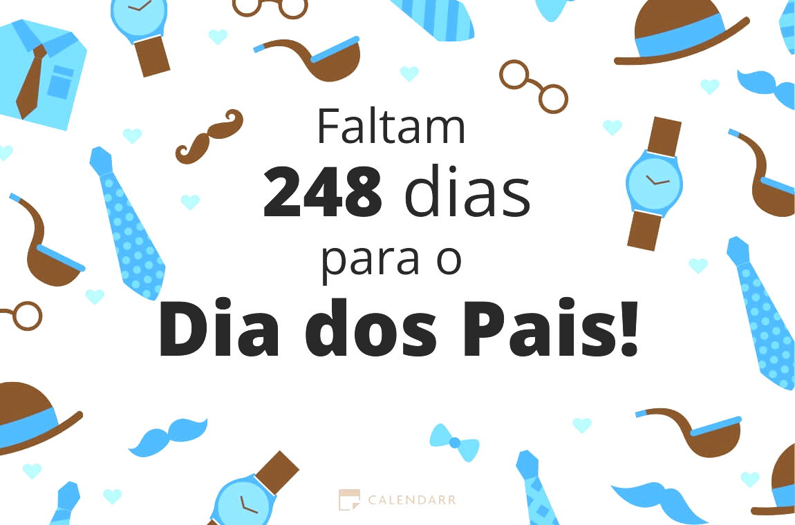 Descubra quantos dias faltam para o Dia dos Pais - Calendarr