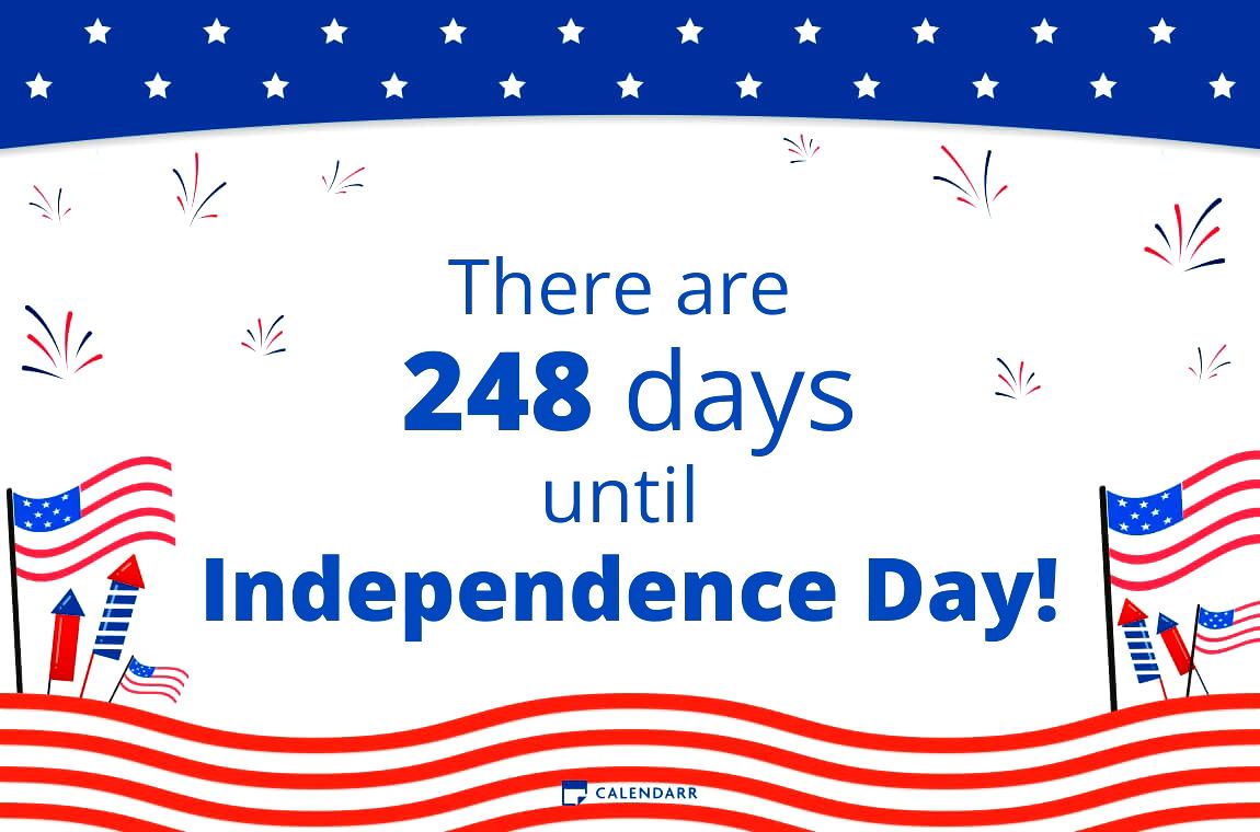 How many days until   Independence Day - Calendarr