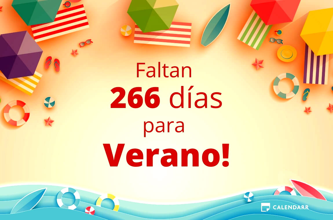 Descubre cuántos días faltan para Verano - Calendarr