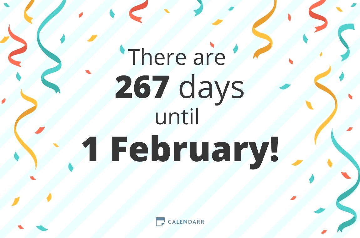 How many days until 1 February - Calendarr