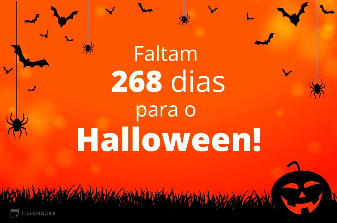 Descubra quantos dias faltam para  o Halloween - Calendarr