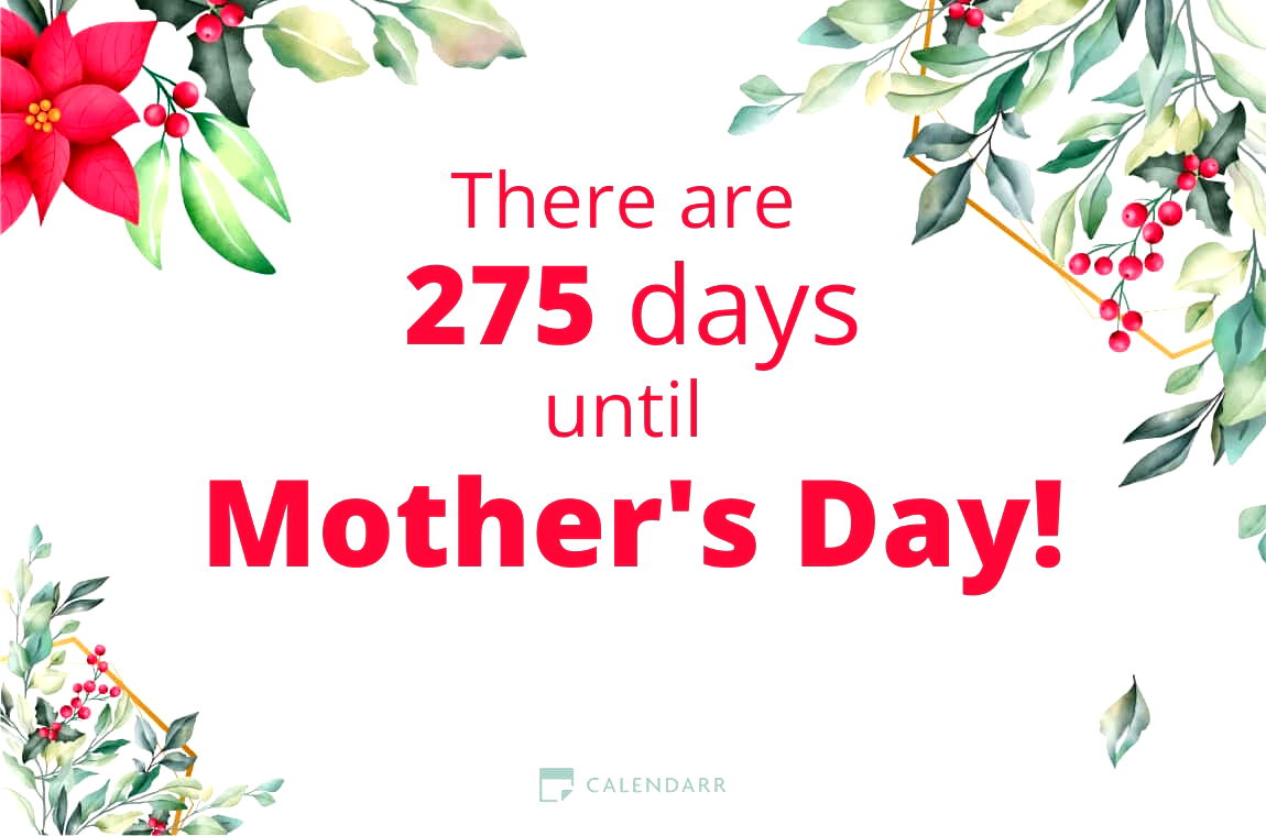 How many days until Mother's Day - Calendarr