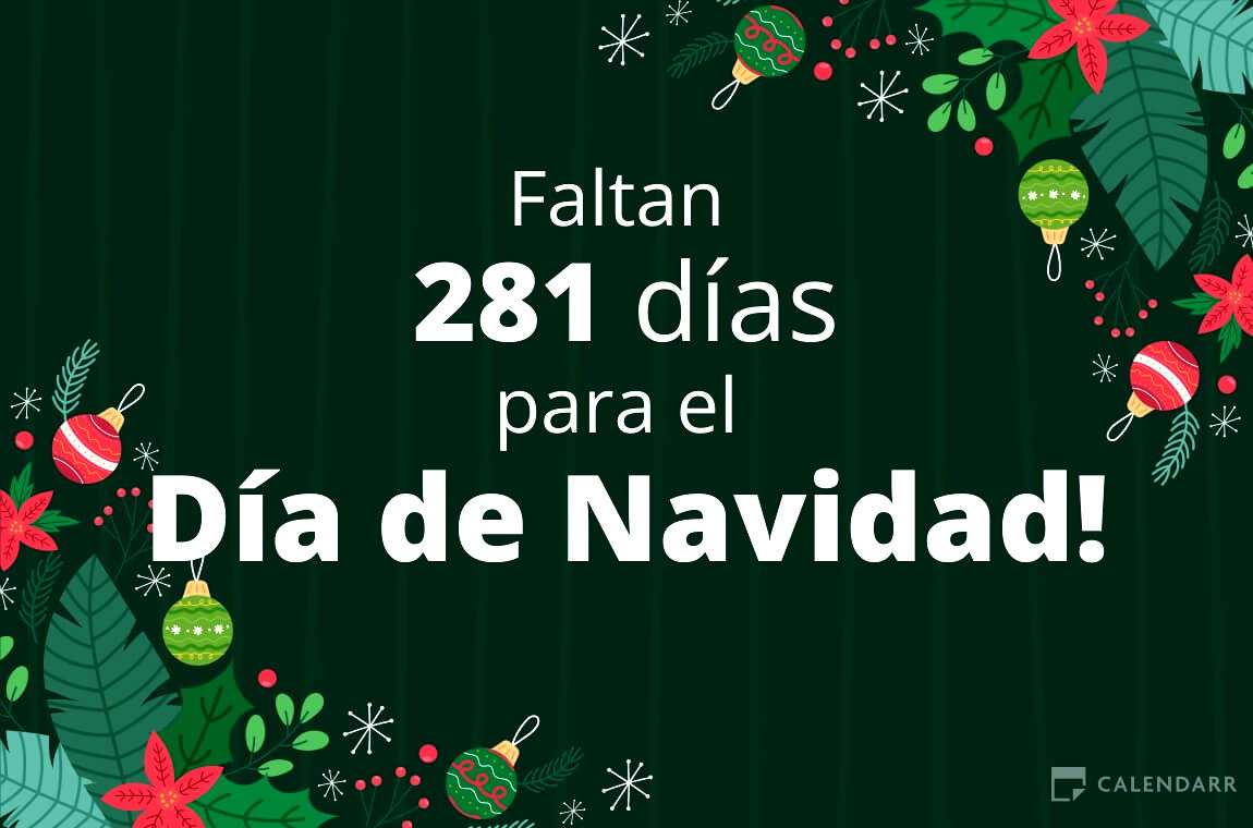 Descubre cuántos días faltan para  el Día de Navidad - Calendarr