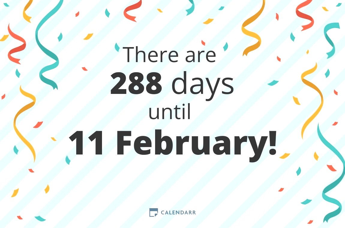 How many days until 11 February - Calendarr