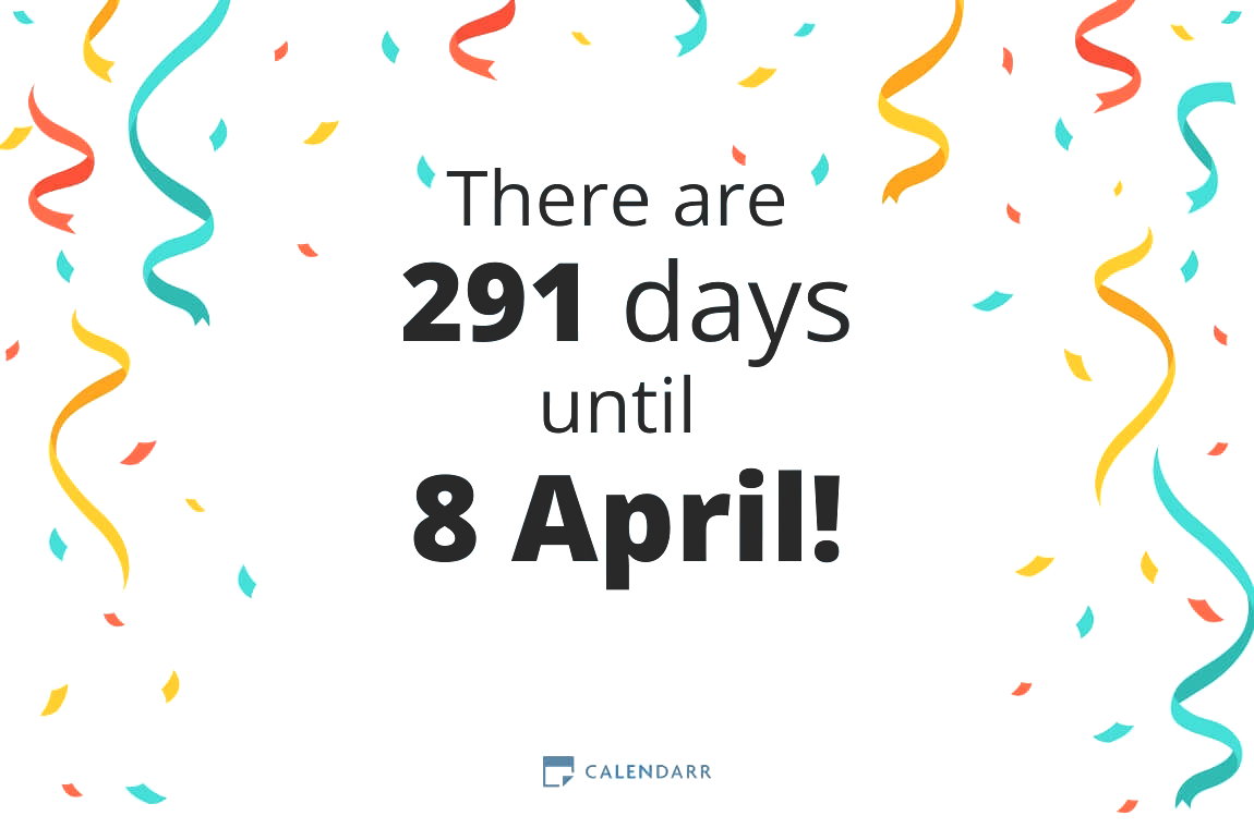 How many days until 8 April - Calendarr