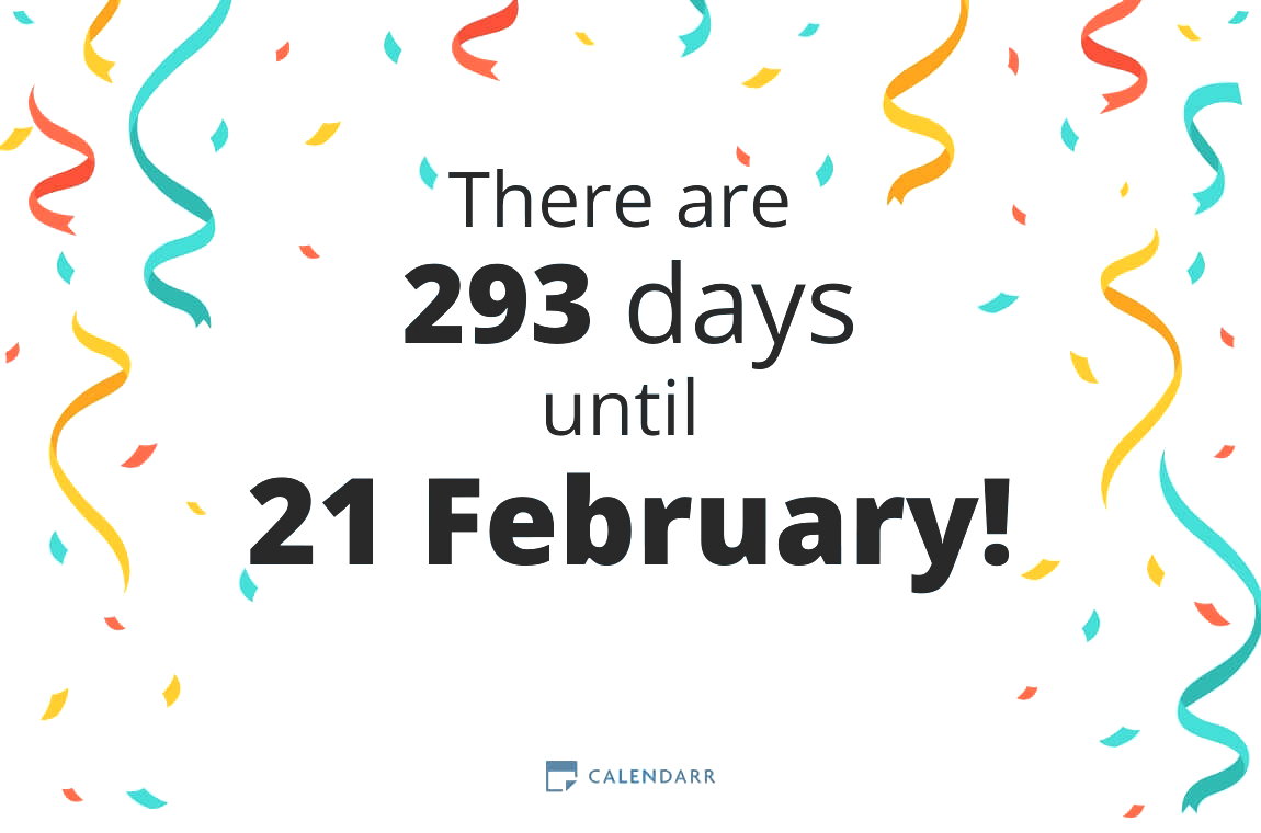 How many days until 21 February - Calendarr