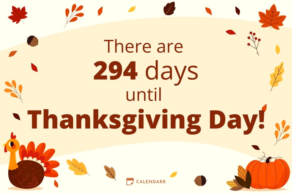 How many days until   Thanksgiving Day - Calendarr