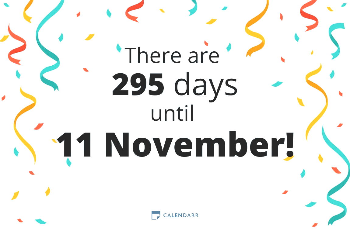 How many days until 11 November - Calendarr