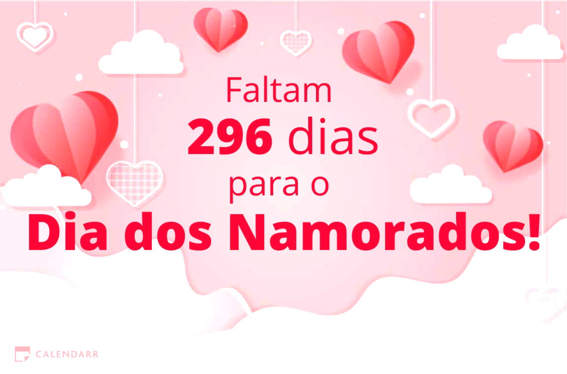 Descubra quantos dias faltam para  o Dia dos Namorados - Calendarr