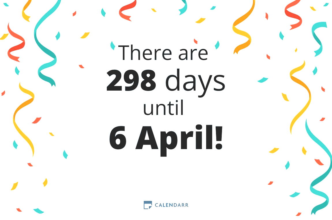 How many days until 6 April - Calendarr