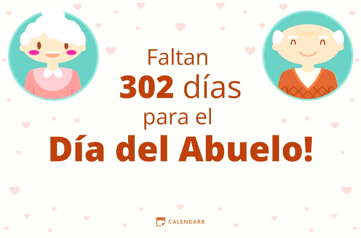 Descubre cuántos días faltan para  el Día del Abuelo - Calendarr